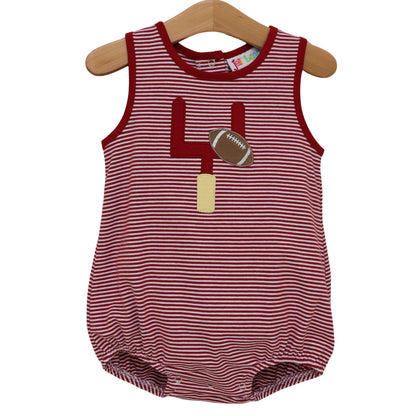 Smock Candy Down, Set, Hut Bubble - Crimson Stripe