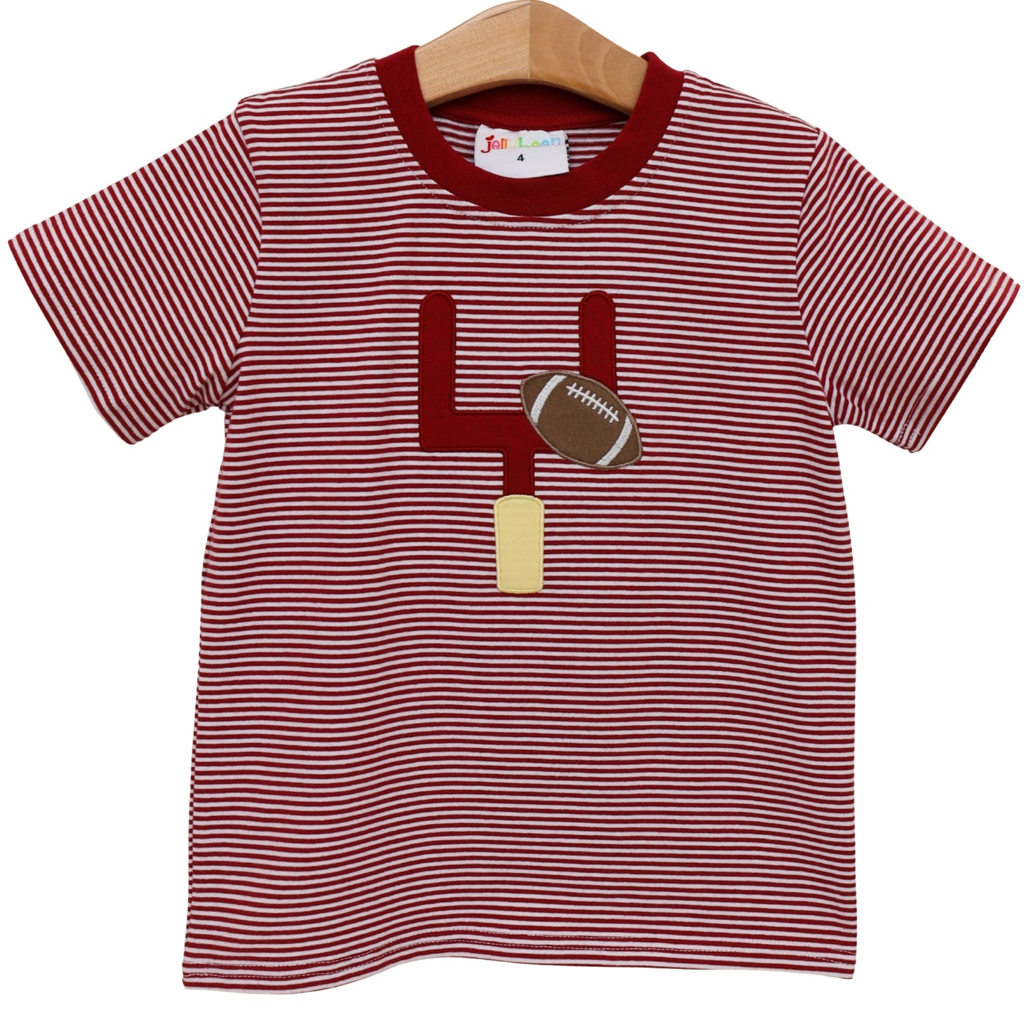 Smock Candy Down, Set, Hut Shirt - Crimson Stripe