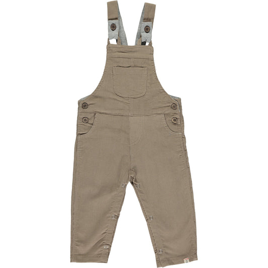 Me & Henry Harrison Cord Overalls Khaki