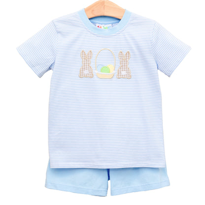 Hoppy Easter Short Set - Boys