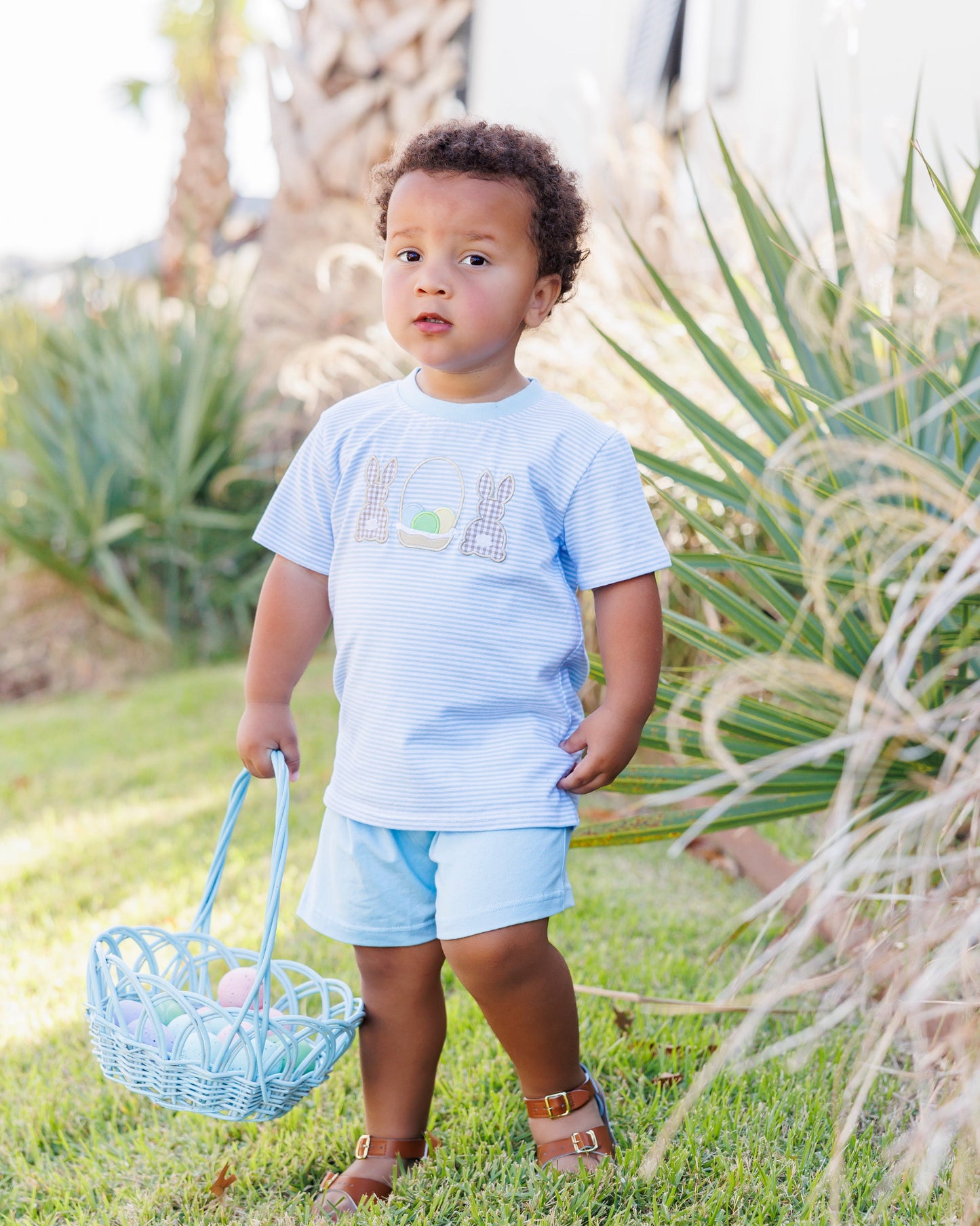 Hoppy Easter Short Set - Boys