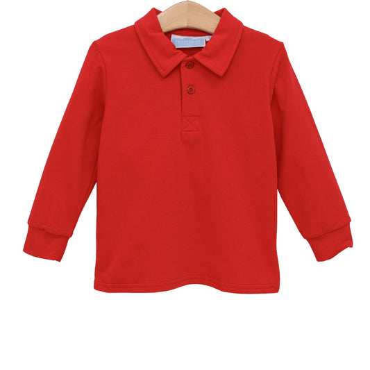Trotter Street Kids Jackson Polo - Red