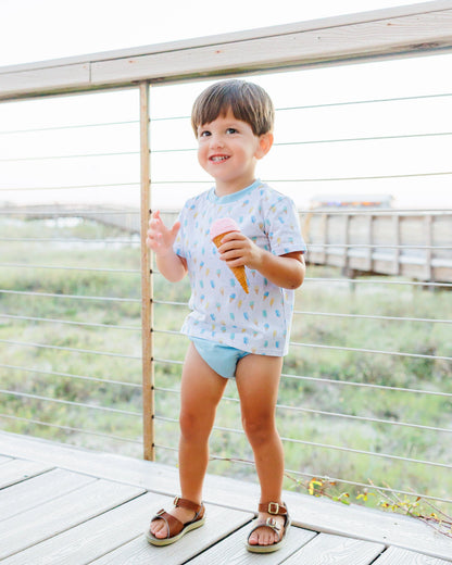 Smock Candy-Summertime Sweets Diaper Set