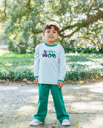 Jellybean by Smock Candy Tractor Krewe Pants Set