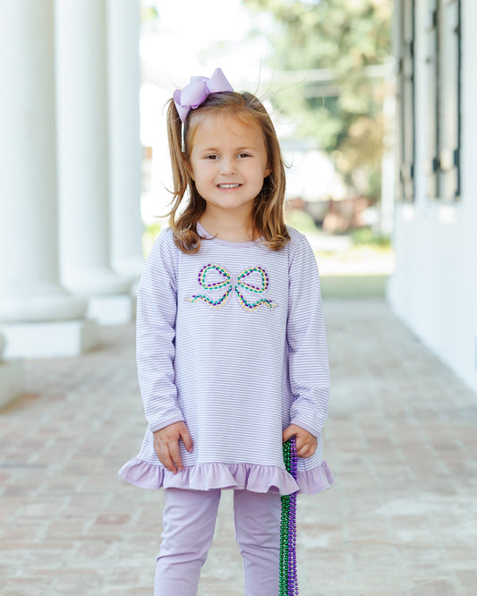 Jellybean by Smock Candy Bon Temps Bow Pants Set