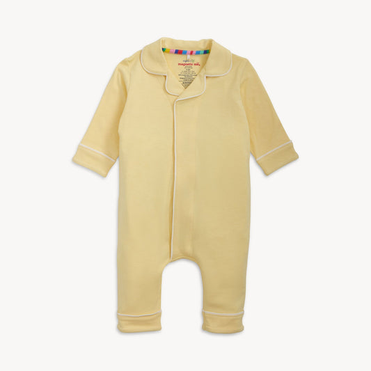 Magnetic Me Stars Yellow Right Fit Magnetic Pant Romper