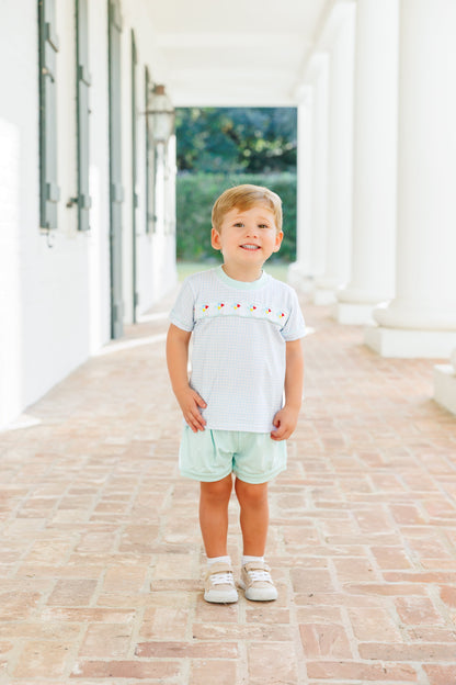 Trotter Street Kids Magical Balloons Banded Short Set