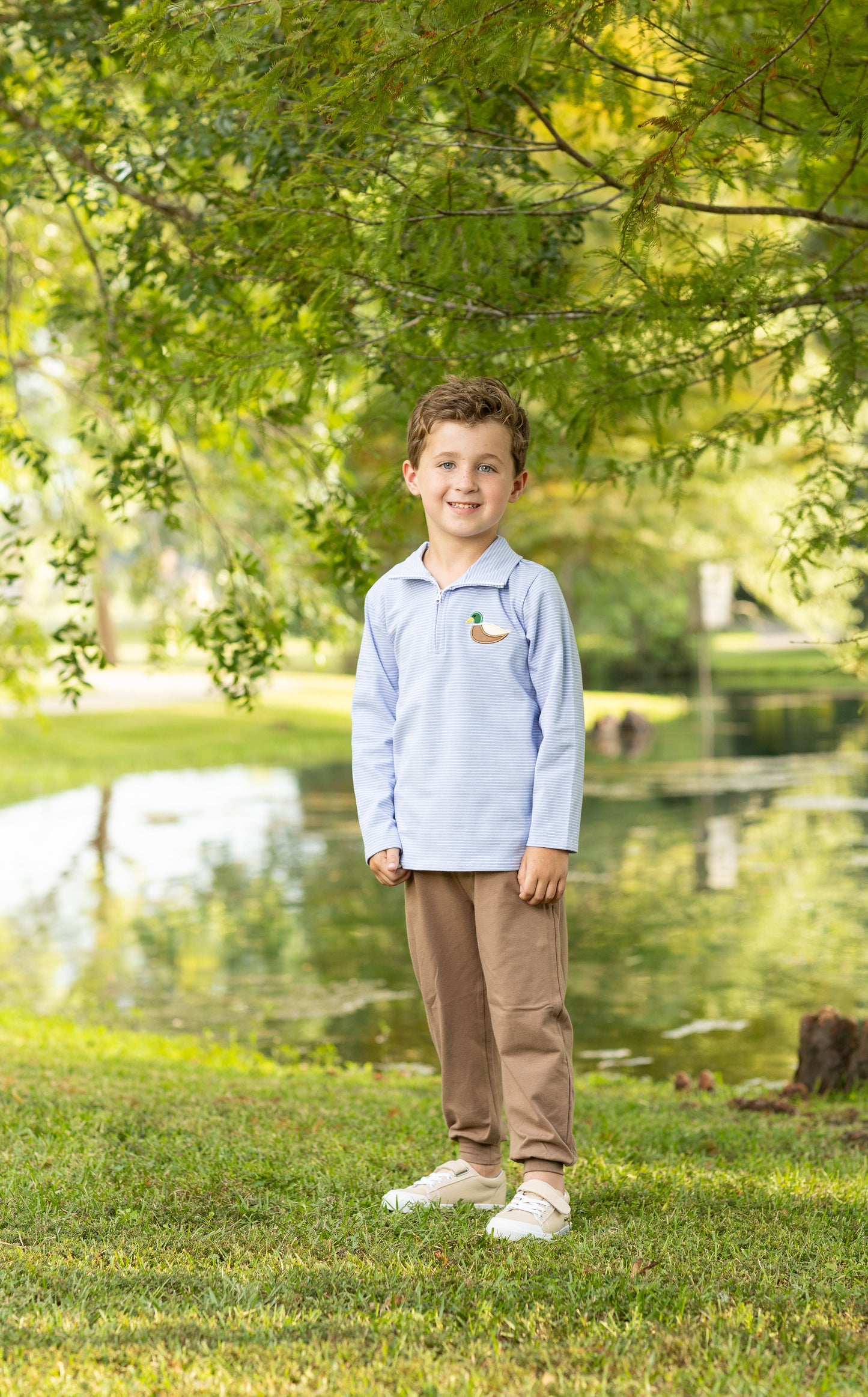 Trotter Street Kids Mallard 1/4 Zip Pullover