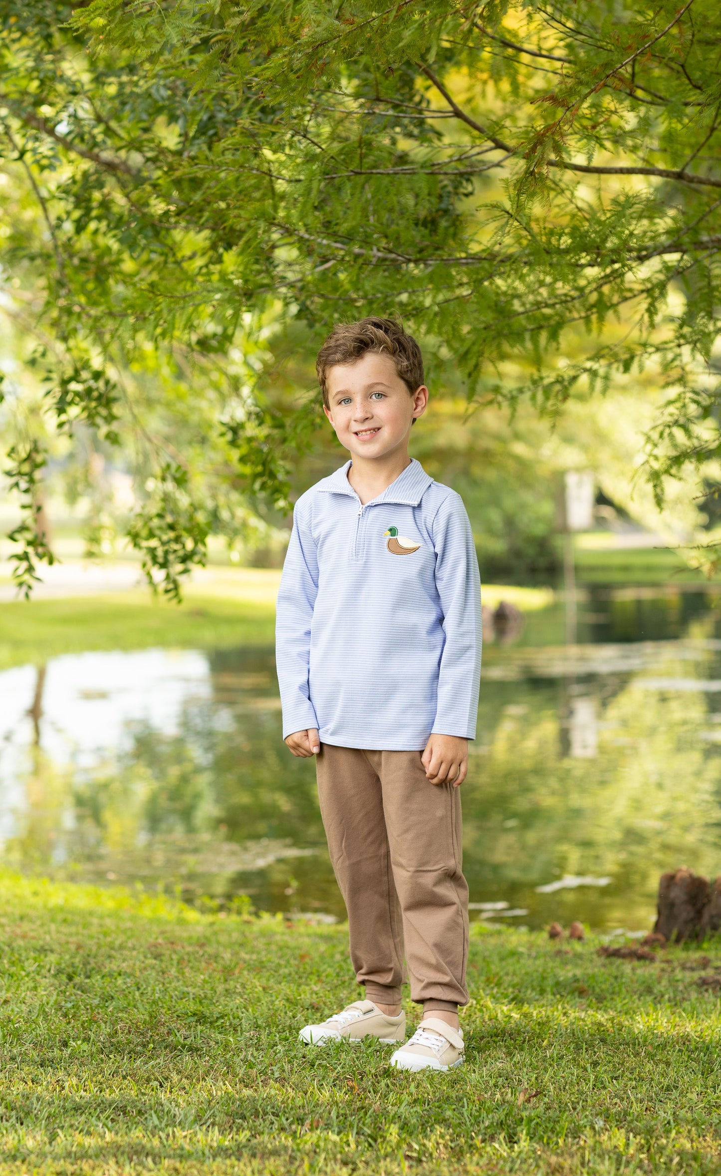 Trotter Street Kids Mallard 1/4 Zip Pullover