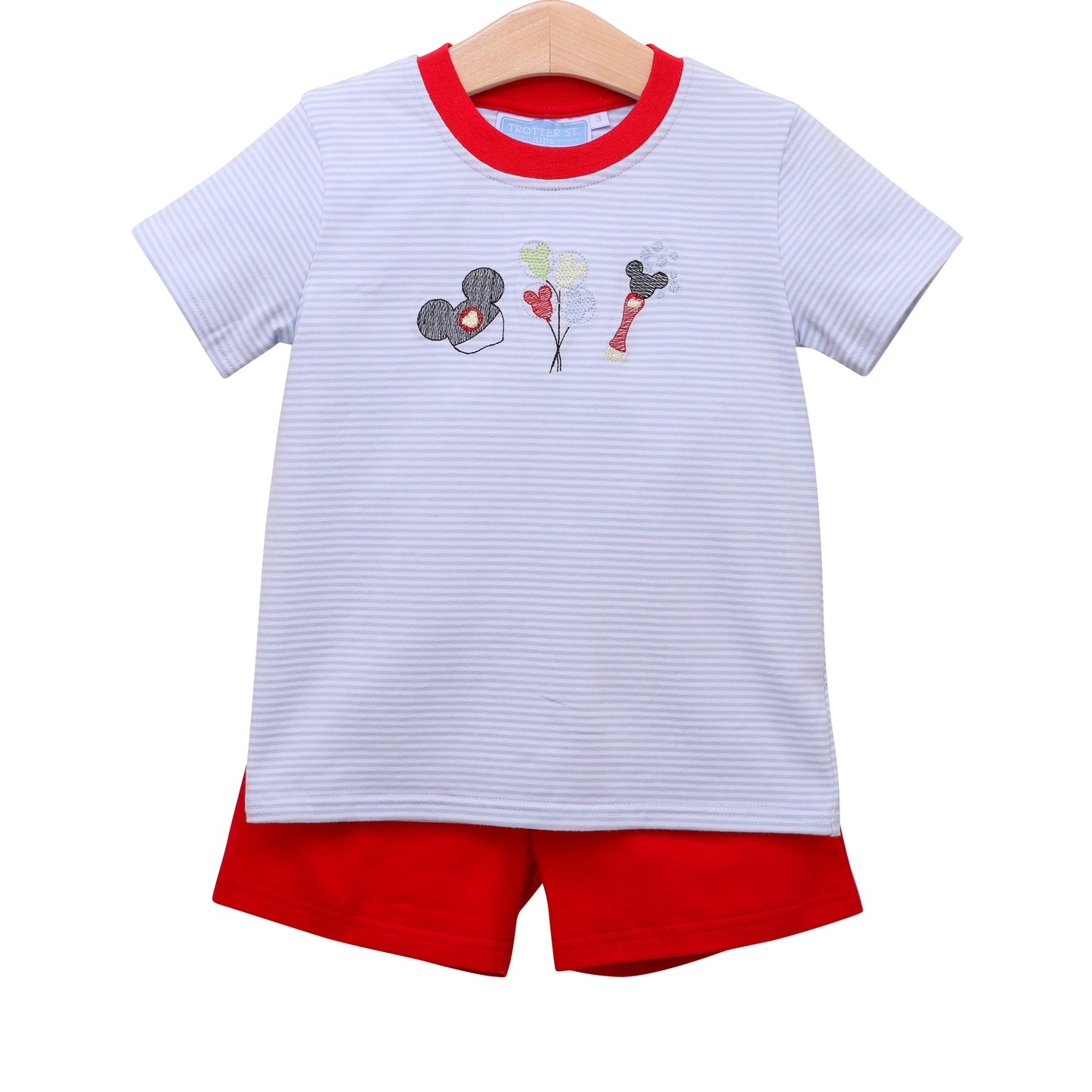 Trotter Street Kids Mouse Short Set