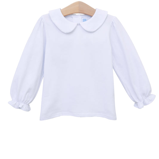 Trotter Street Kids Peter Pan Collar L/S Top