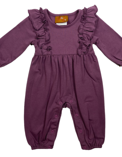 Millie Jay Madison Romper Plum