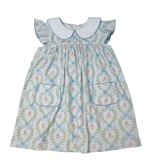 Three Sisters Hand Picked Dress with Pockets