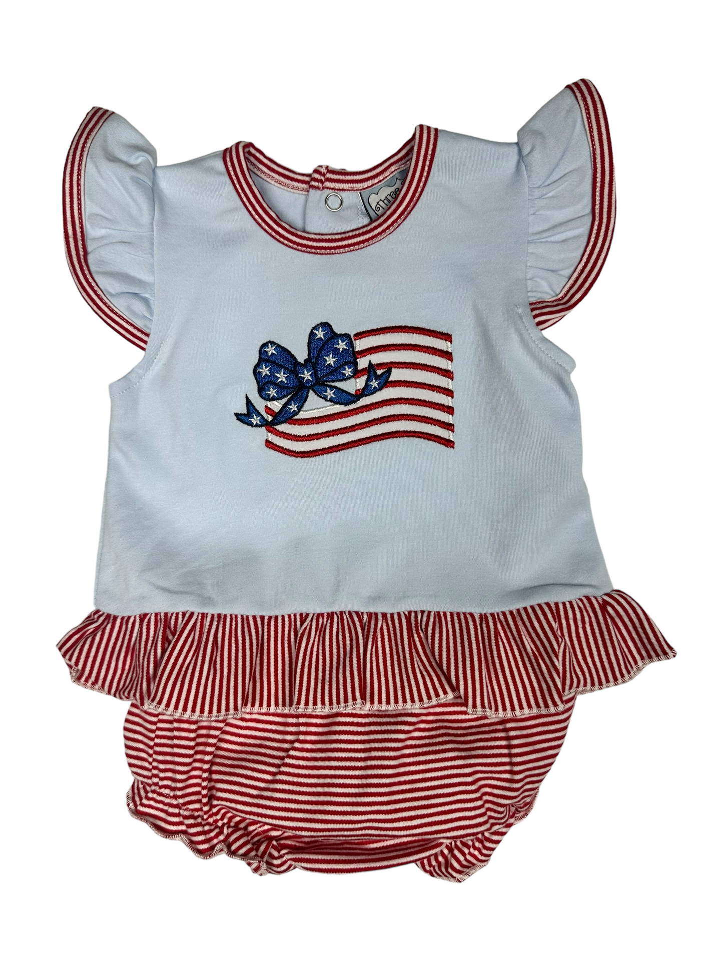 Three Sisters Flag Girls Bloomer Set