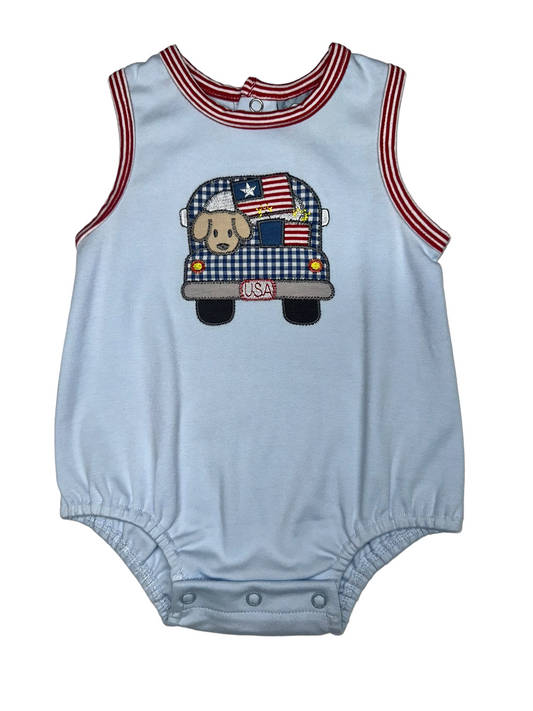 Three Sisters Patriotic Boys Bubble