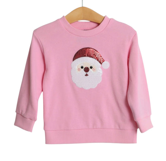Emma Jean Kids Santa Sparkle Sweatshirt