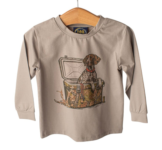 Emma Jean Kids Cooler Pup Longsleeve Boys Shirt