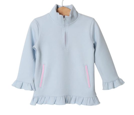 Millie Jay Norah 1/4 Zip Pullover - Blue