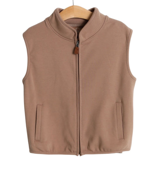Millie Jay Beckham Vest - Brown