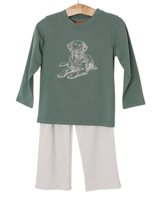 Millie Jay Man’s Best Friend Boys Pant Set