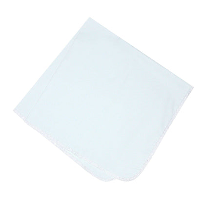 Baby Sen Baby Blanket with Lace Trim - Color Options