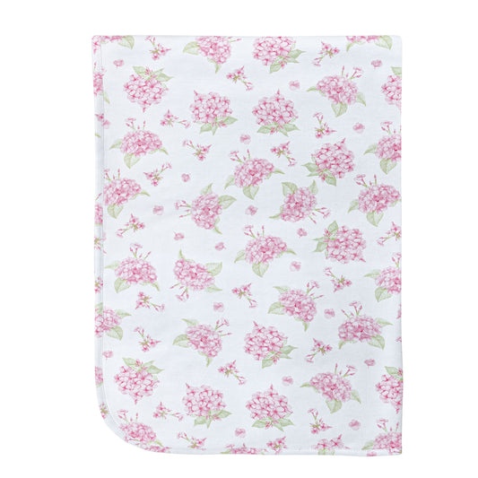 Baby Club Chic Pompous Hydrangeas Printed Receiving Blanket