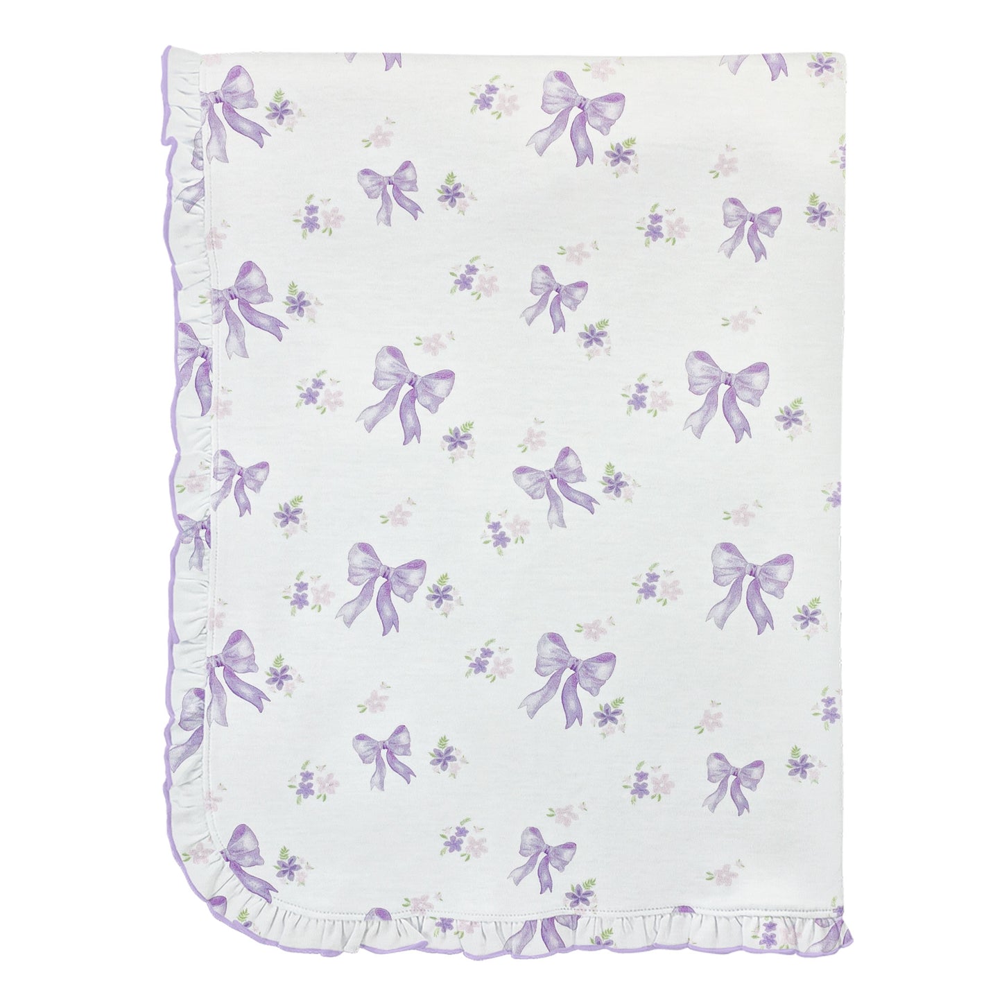 Baby Chic Club Pretty Bows Printed Blanket