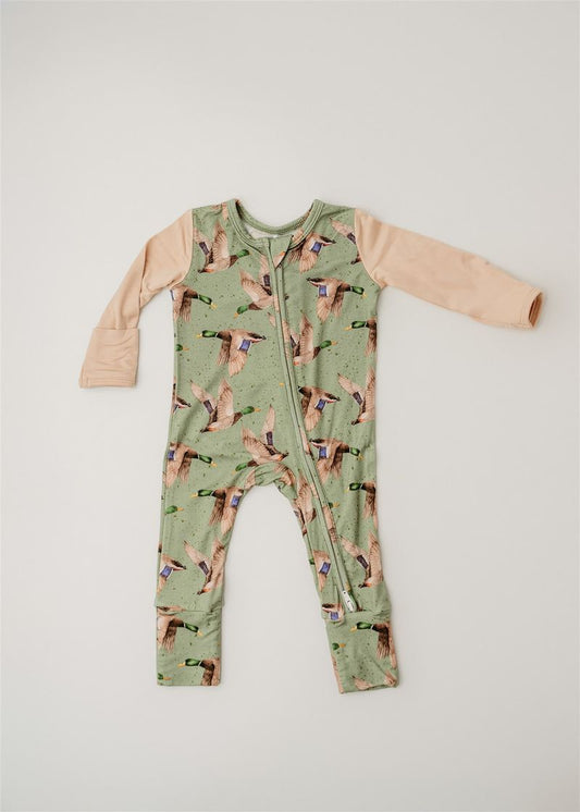 Rockin Royalty Mallard Skies Footie