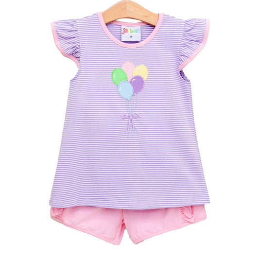 Lets Party Flutter Short Set