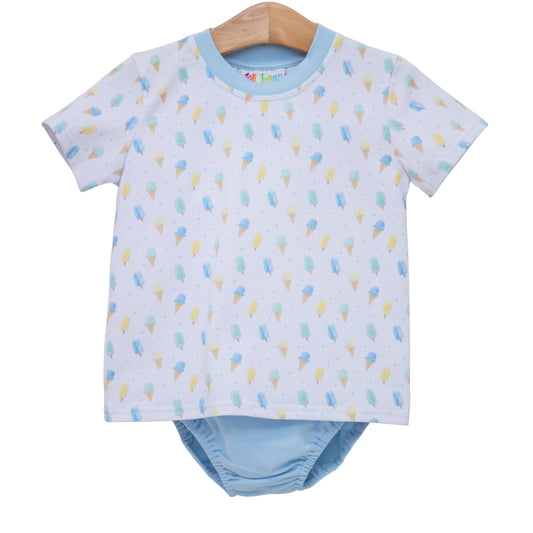 Smock Candy-Summertime Sweets Diaper Set