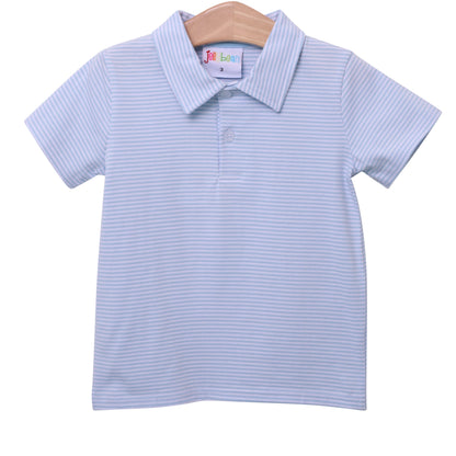 Smock Candy Michael Polo - Light Blue Stripe