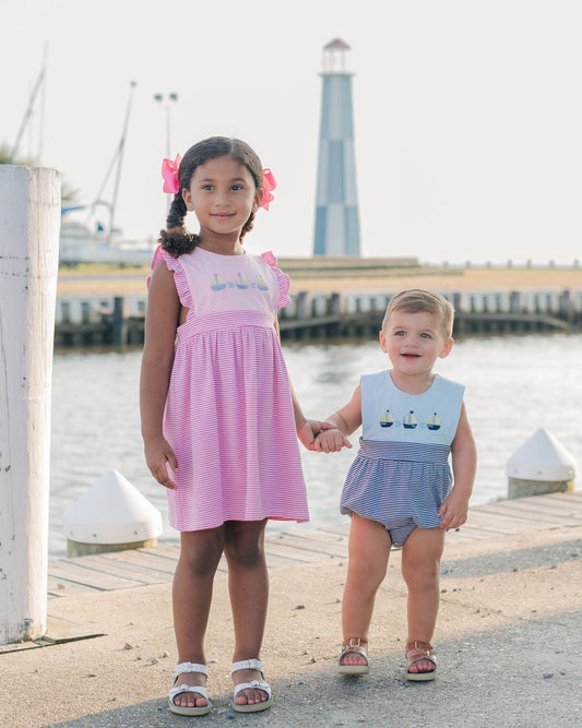 Trotter Street Kids Set Sail Dress