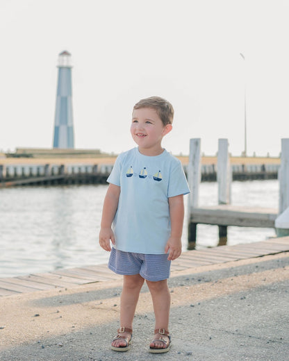 Trotter Street Kids Set Sail Short Set