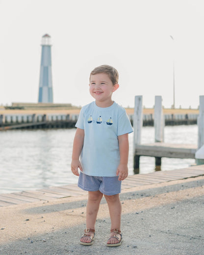 Trotter Street Kids Set Sail Short Set