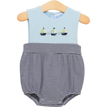 Trotter Street Kids Set Sail Sunsuit