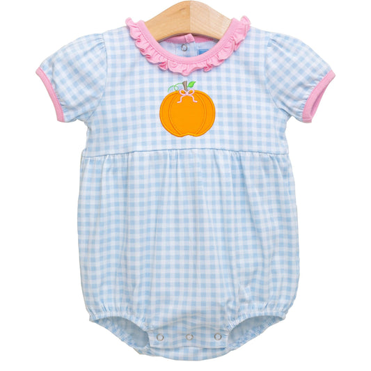 Trotter Street Kids Pumpkin Ruffle Bubble