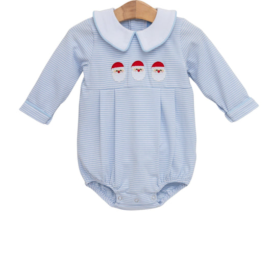 Trotter Street Kids Santa Trio Bubble - Blue