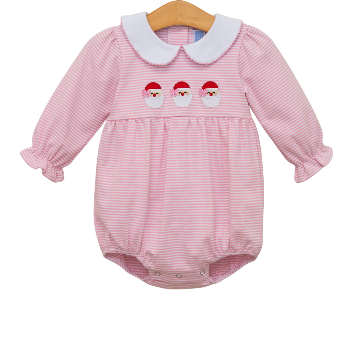 Trotter Street Kids Santa Trio Bubble - Pink