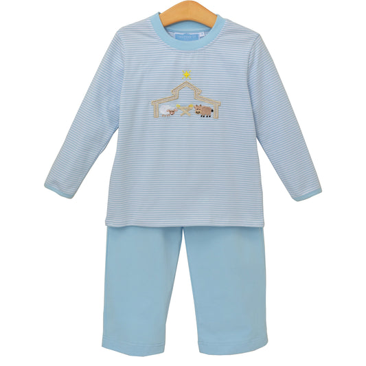 Trotter Street Kids Nativity Pants Set