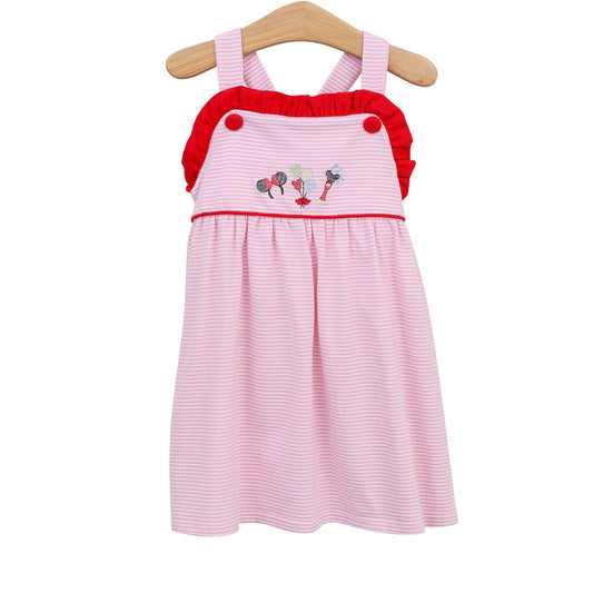 Trotter Street Kids Mouse Embroidery Dress