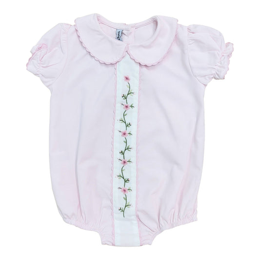 Sweet Dreams Pink Embroidered Cherry Blossom Bubble