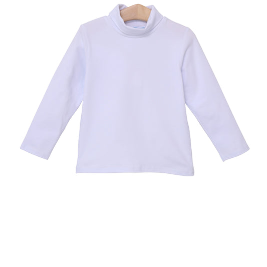 Trotter Street Kids Taylor Turtleneck - White