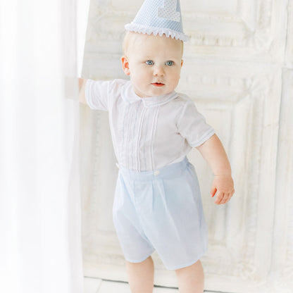 Feltman Brothers Boys Feather Stitched Bobby Suit