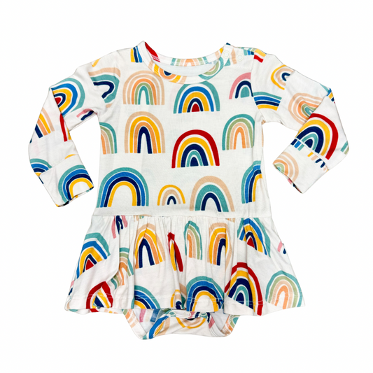 Gigi and Max Tutu Shirt Rainbow