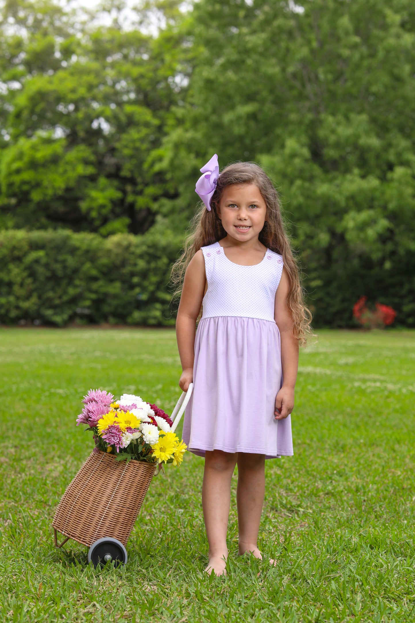 Trotter Street Kids Addie Dress Lavender