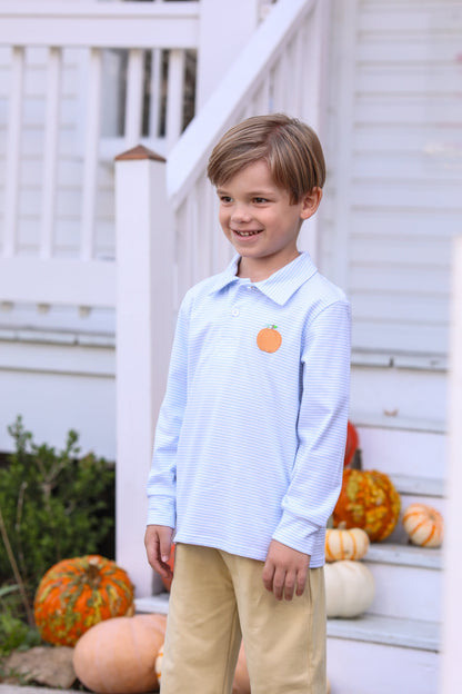 Trotter Street Kids Pumpkin Patch Polo