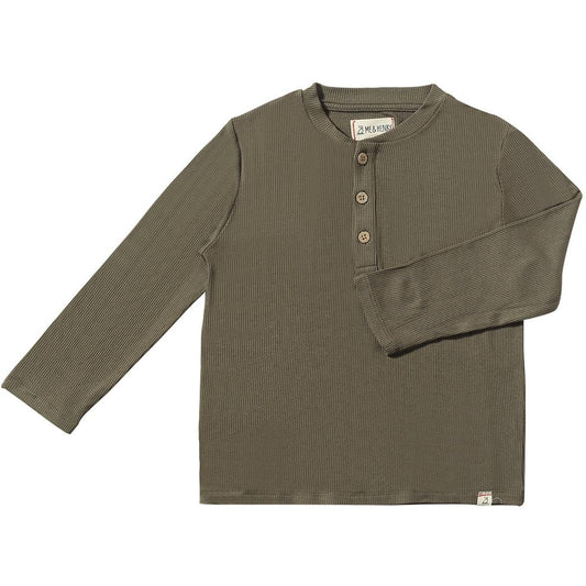 Adams Ribbed Henley Green