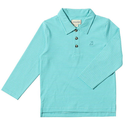 Me & Henry Spencer Polo Turquoise