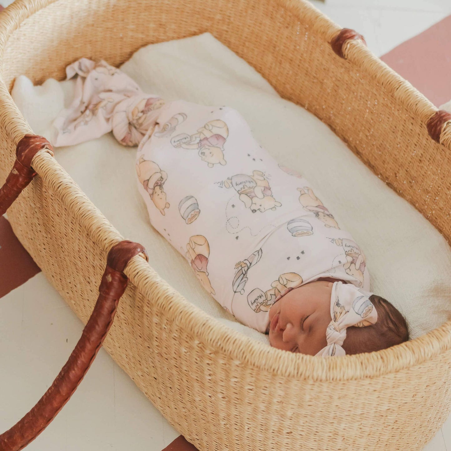 Copper Pearl - Knit Swaddle Blanket - Hunny