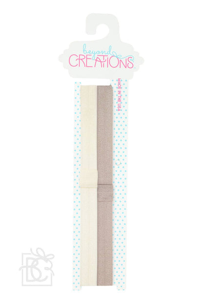 Beyond Creations, LLC - SKINNY ELASTIC HEADBAND PACKS